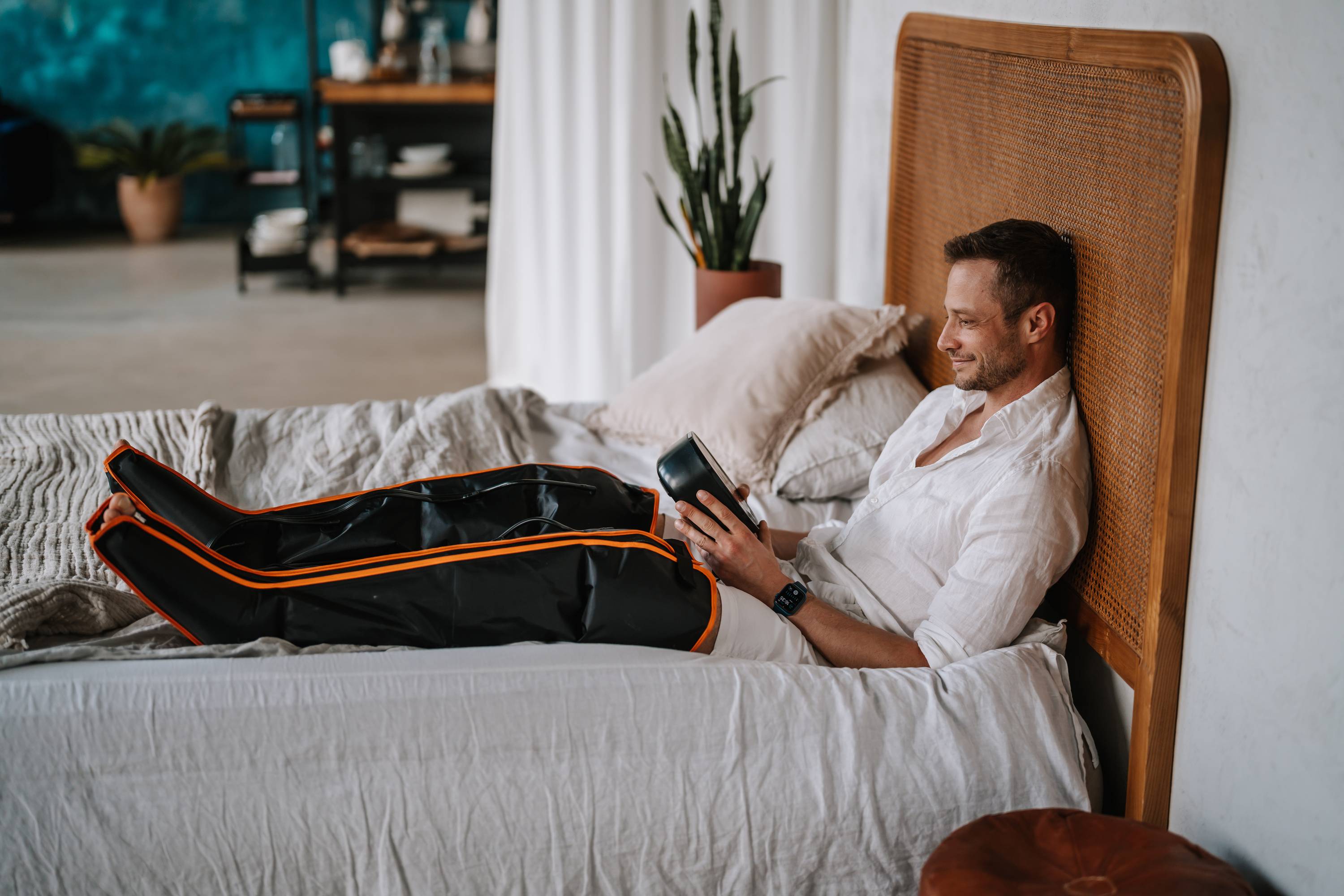 MEDIVON Portia Druck Lymphmassagegerät Beine