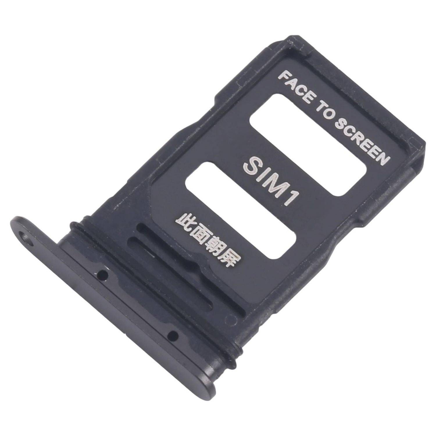 Für Xiaomi 15 SIM Kartenhalter Dual SIM Card Tray Reparatur Ersatzteil Schwarz