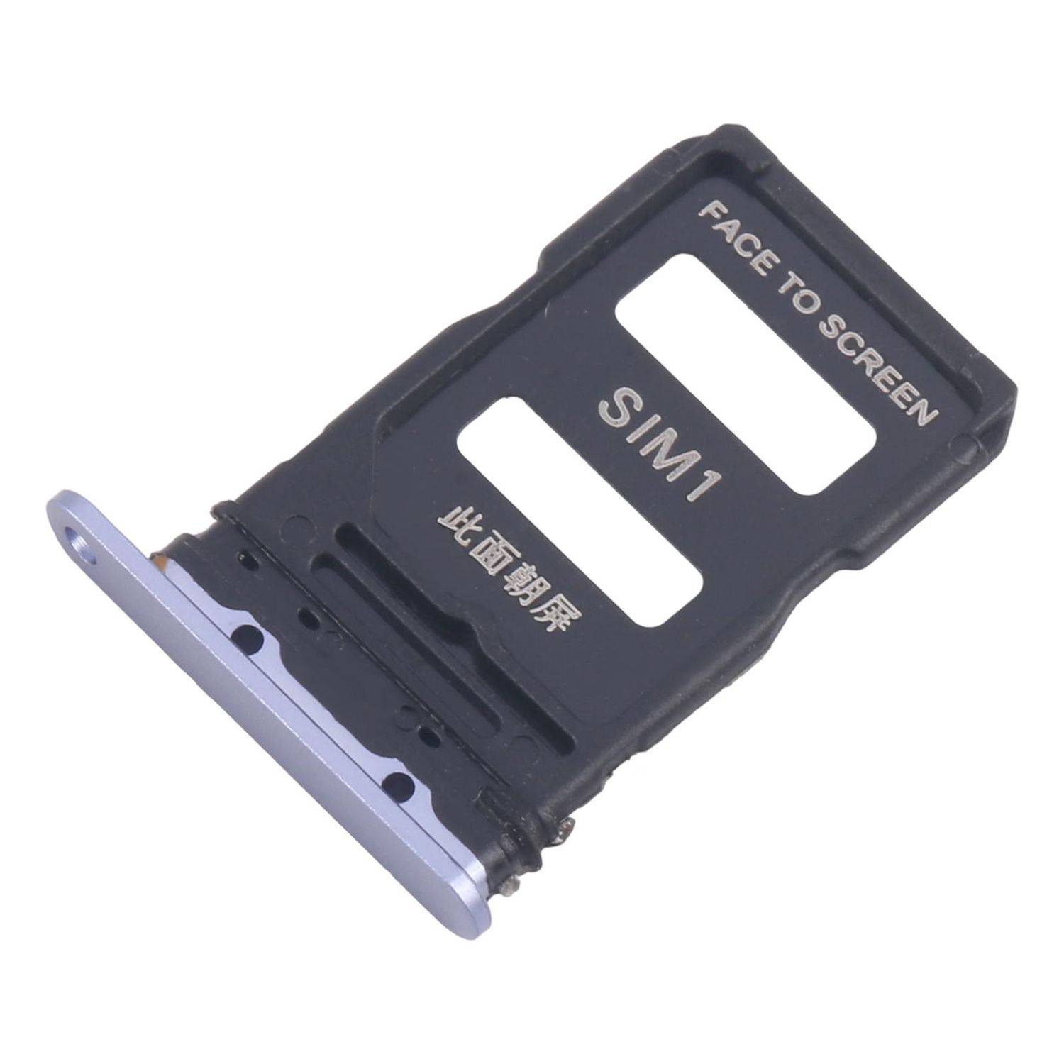 Für Xiaomi 15 SIM Kartenhalter Dual SIM Card Tray Reparatur Ersatzteil Blau