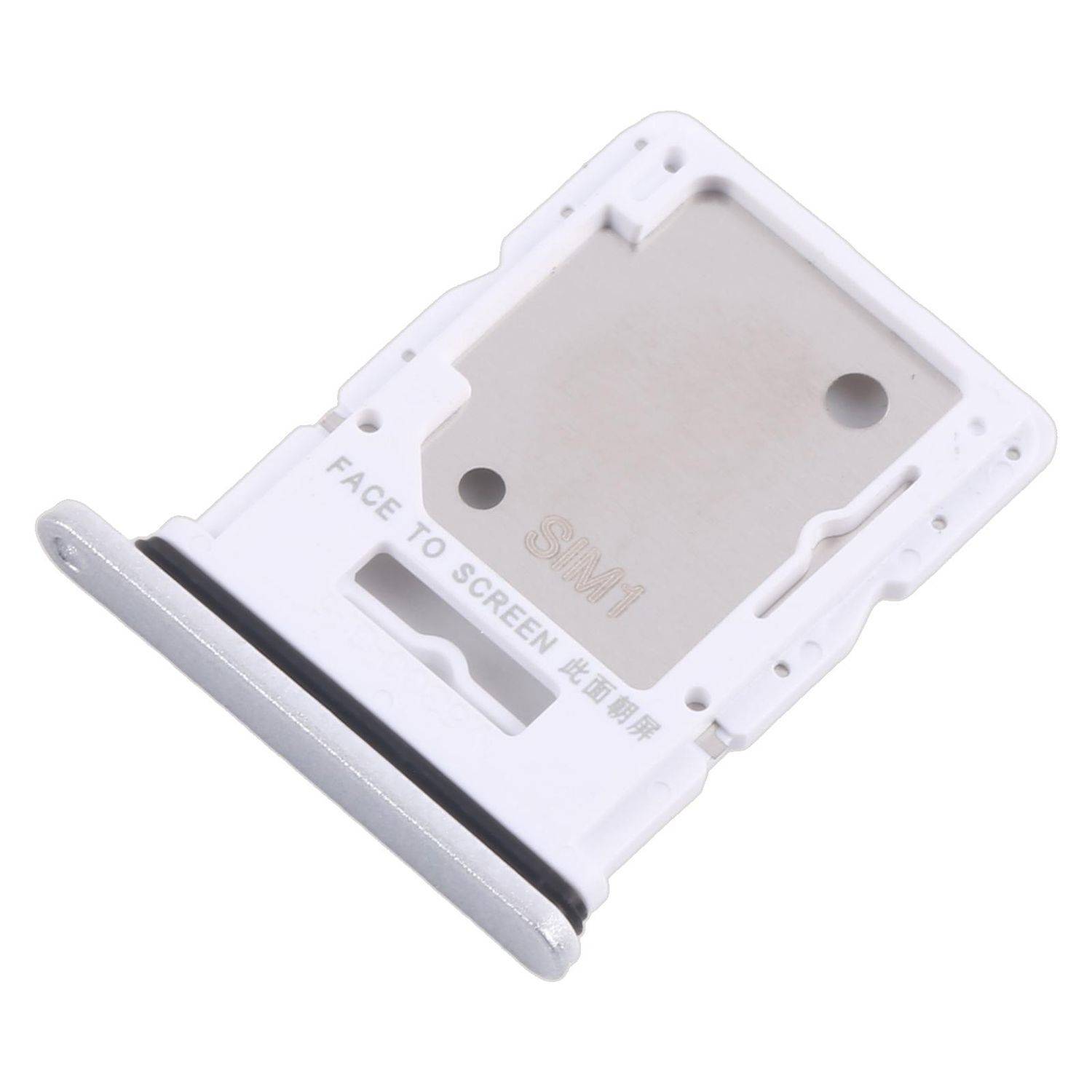 Für Xiaomi Redmi Note 14 5G SIM + Micro SD Kartenhalter Tray Ersatzteil Silber