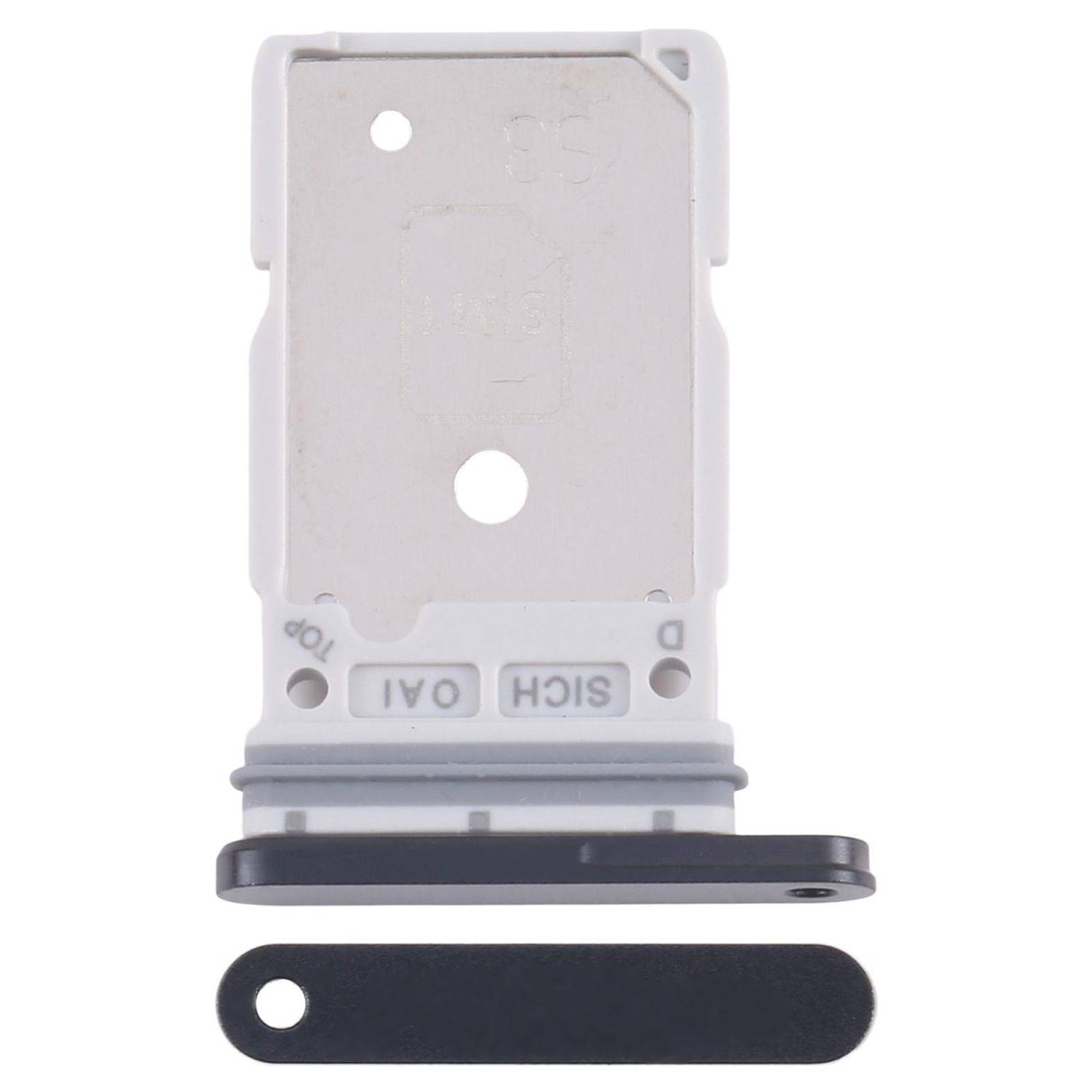 Für Samsung Galaxy S25 Ultra SIM Kartenhalter Dual Tray Ersatzteil Schwarz