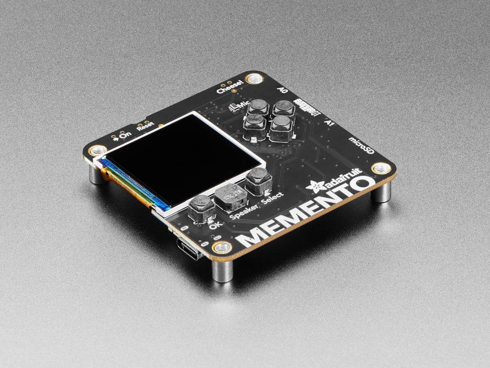 Adafruit MEMENTO Python Programmable DIY Camera Bare Board 5420