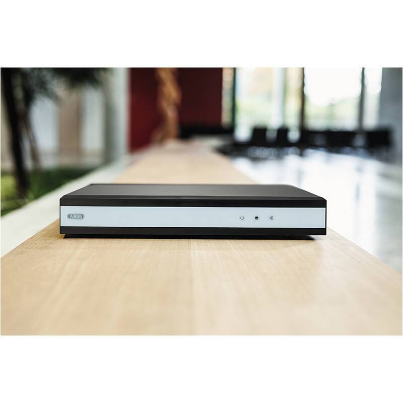 ABUS TVVR33603 6-Kanal Analog/IP Rekorder, NVR, DVR(4K Ultra HD max. Bildauflösung) | Features:Objekterkennung (Mensch/