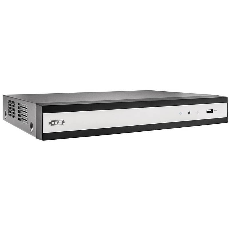 ABUS TVVR36802 8-Kanal NVR 4K PoE, NVR(4K Ultra HD max. Bildauflösung) | Features:mit PoE-Switch (Stromversorgung für K