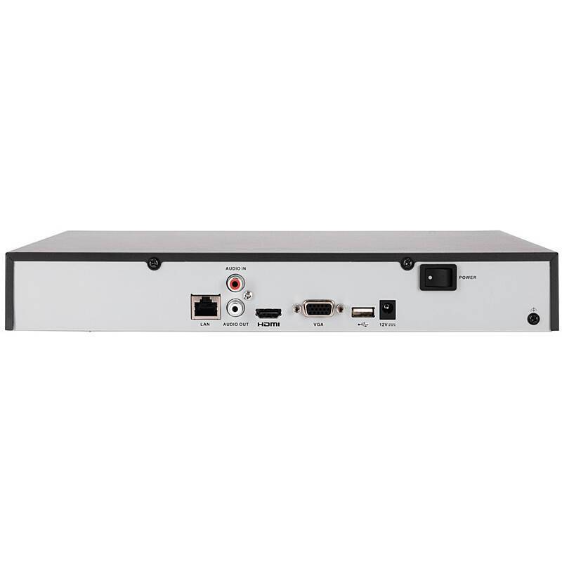 ABUS TVVR36302 4-Kanal NVR 4K, HDMI/VGA, NVR(4K Ultra HD max. Bildauflösung) | max. Kamera-Anzahl:4 | max. Festplatten-