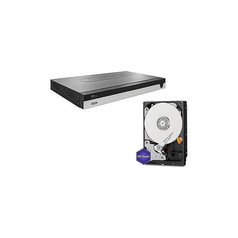 ABUS NVR10010 5-Kanal NVR 2160p 4K mit 4TB, NVR-REKORDER + FESTPLATTE SET(4K Ultra HD max. Bildauflösung) | max. Kamera