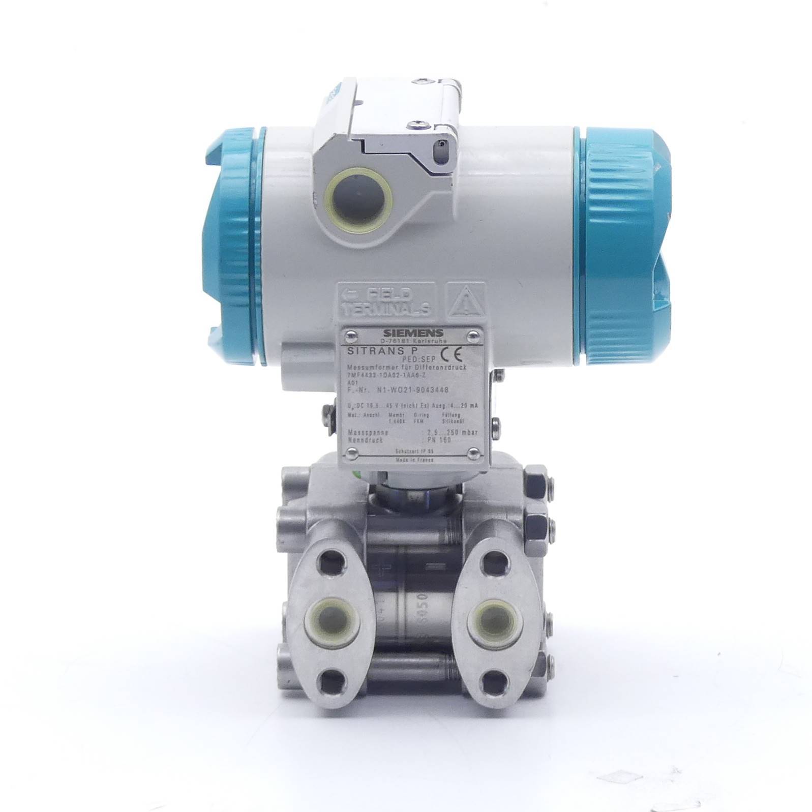 Siemens Messumformer für Differenzdruck (7MF4433-1DA02-1AA6-Z)