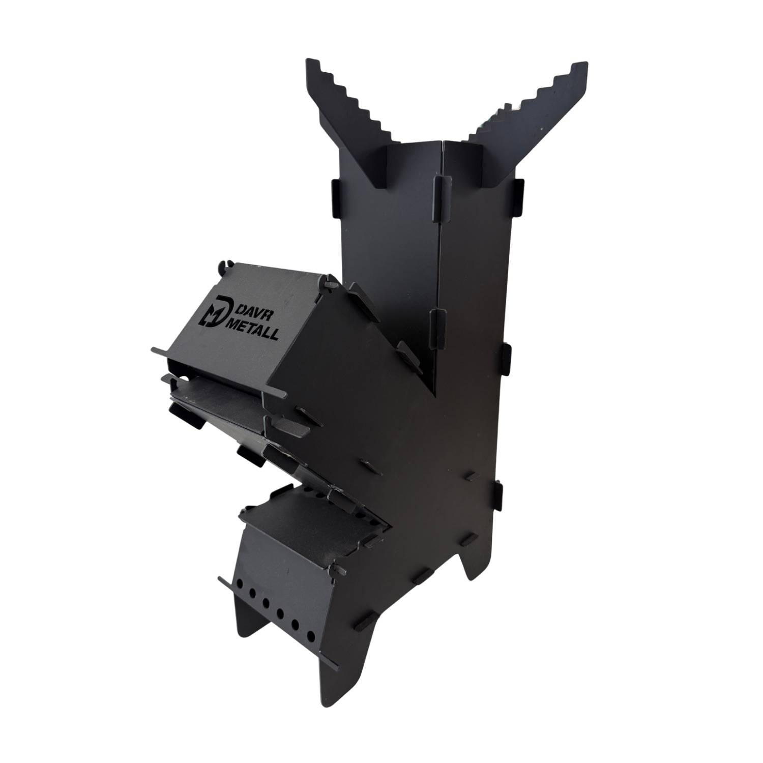 Raketenofen 50 cm Holzofen aus 2 mm Stahl