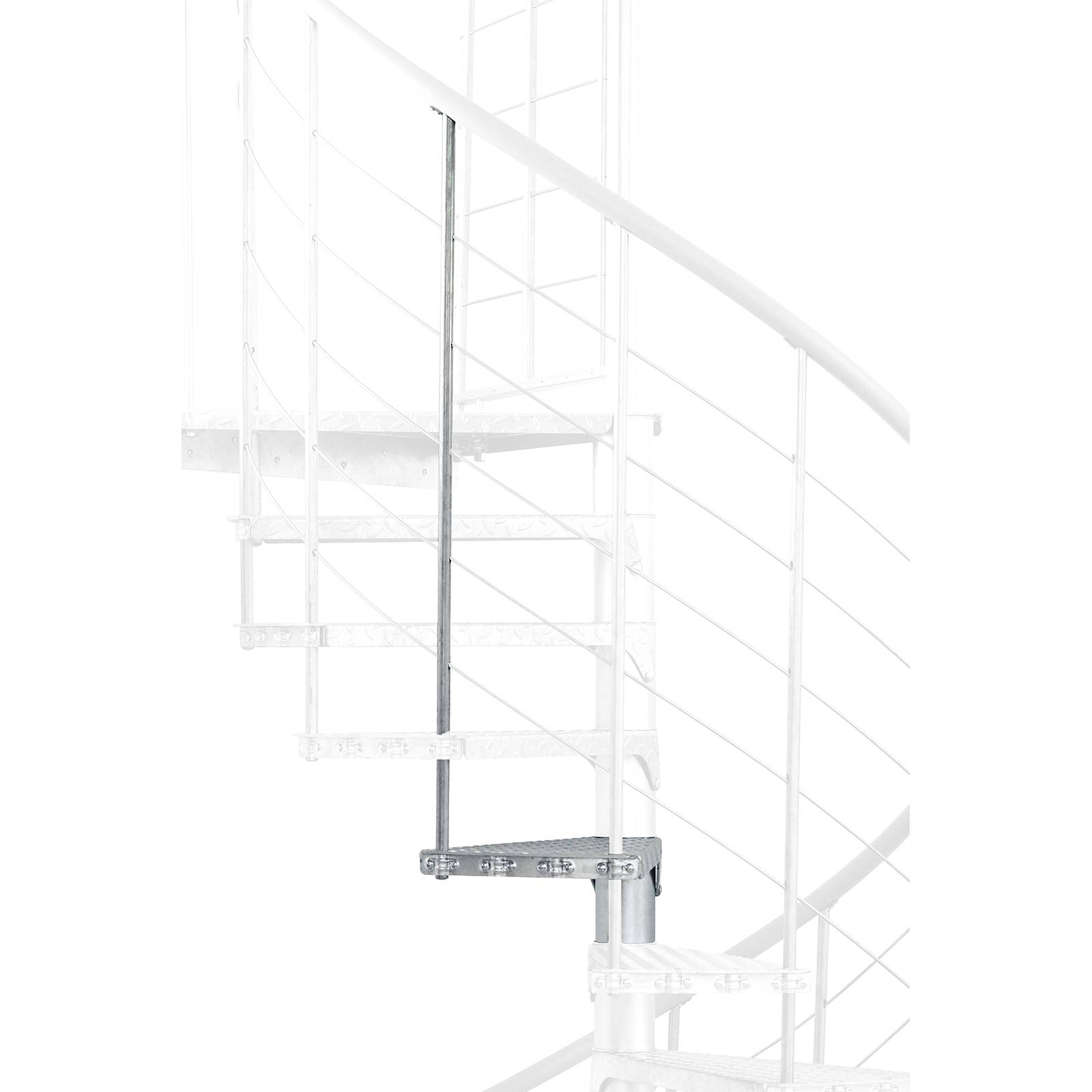 Minka Höhenerweiterung für Spino Zink Smart 120cm Durchmesser