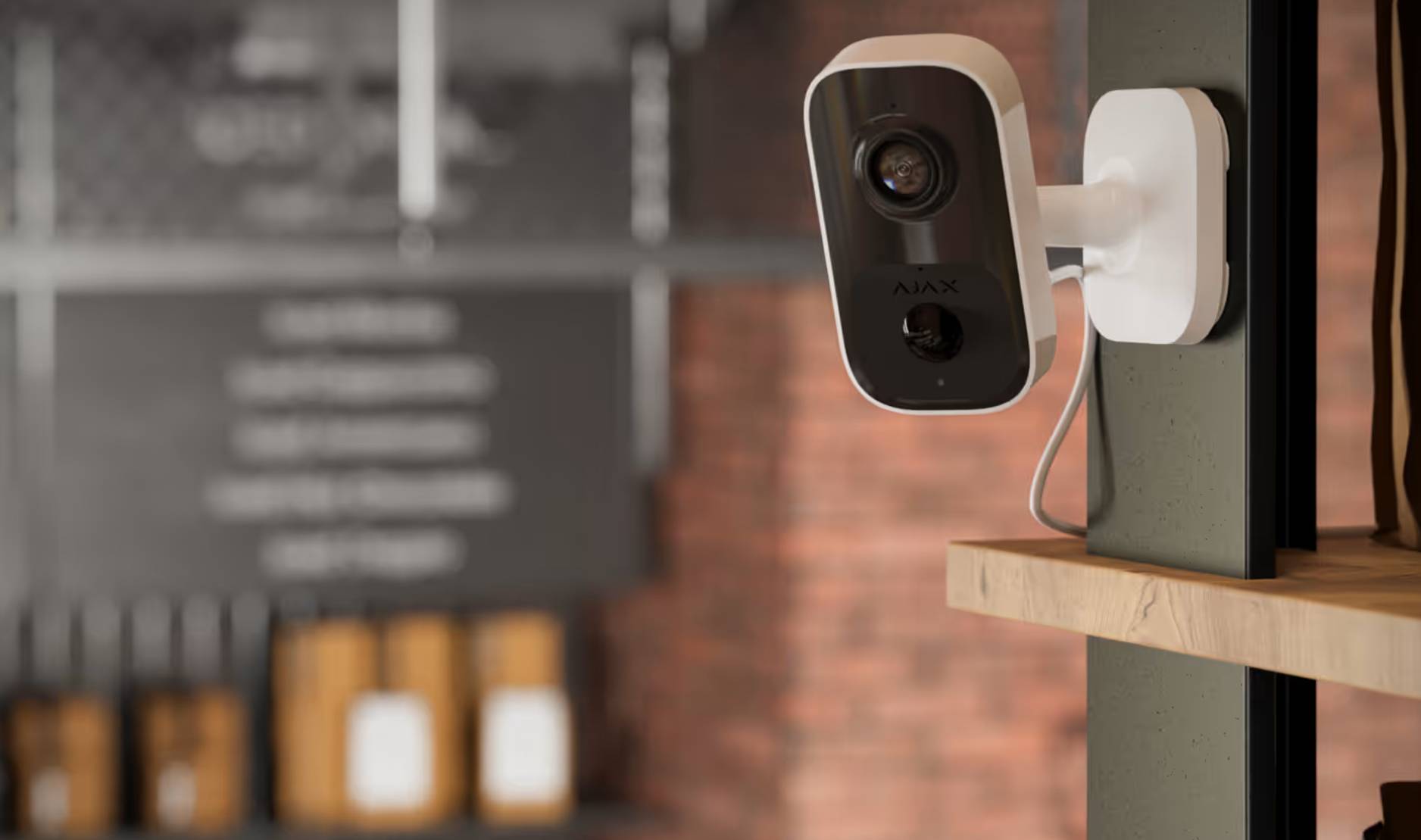 AJAX Netzwerkkamera WiFi IndoorCam *weiß*