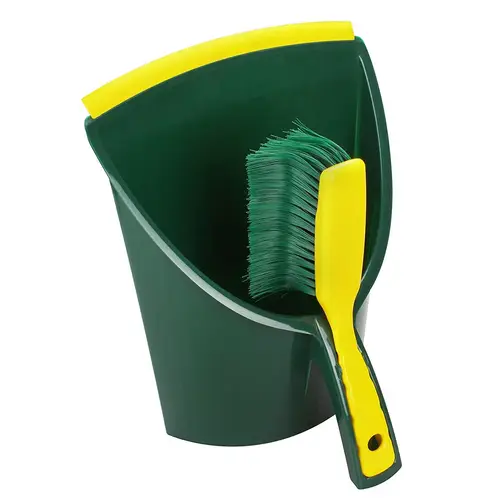 Kopie von BÜMAG eG Krallen-Kehrgarnitur 2-teiliges Set aus Kunststoff-Schaufel und Krallen-Handfeger- GRÜN/GELB #1 Kopie von BÜMAG eG Krallen-Kehrgarnitur 2-teiliges Set aus Kunststoff-Schaufel und Krallen-Handfeger- GRÜN/GELB #1