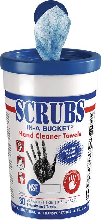 Handreinigungstuch Scrubs hohe Reinigungskraft 30 St.Eimer SCRUBS