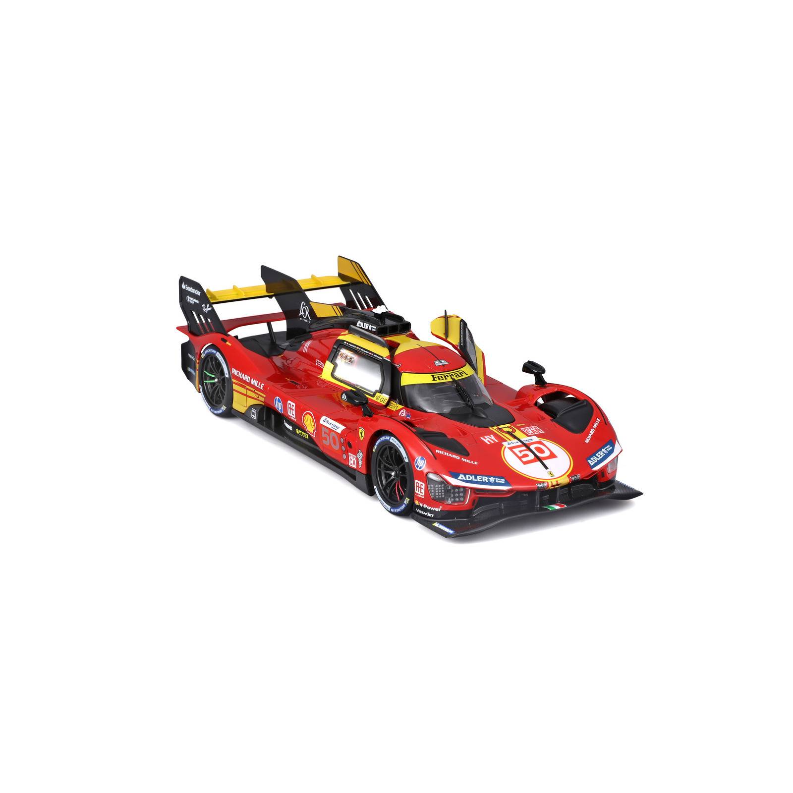 Bburago 18-36322P2 - Modellauto - Ferrari 499P LMH #50 '24 (Maßstab 1:43) Auto Sammler Spielzeugauto