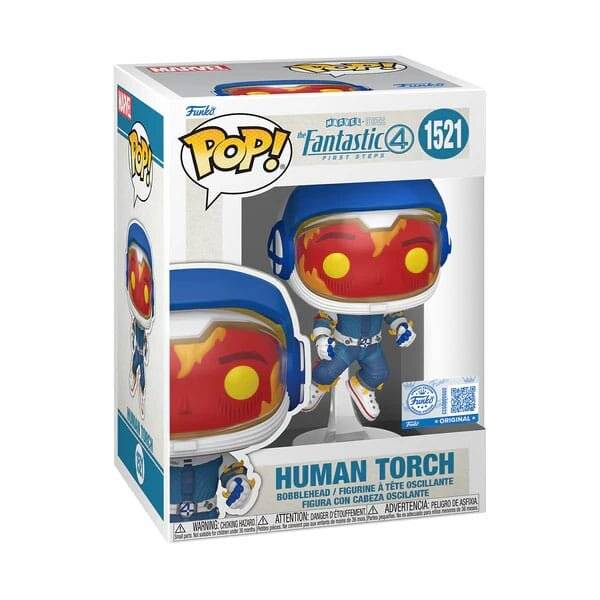 POP-Figur Marvel The Fantastic 4 Die menschliche Fackel