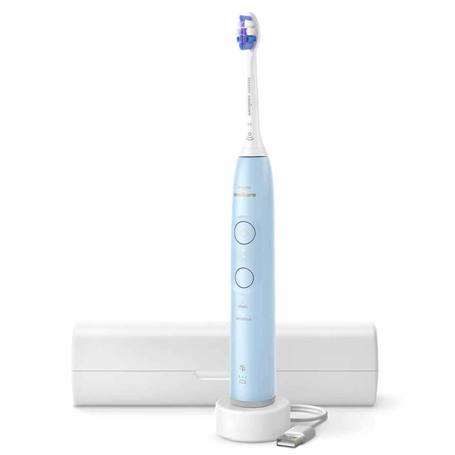 Philips Sonicare 6100 HX7406/02 elektrische Zahnbürste hellblau