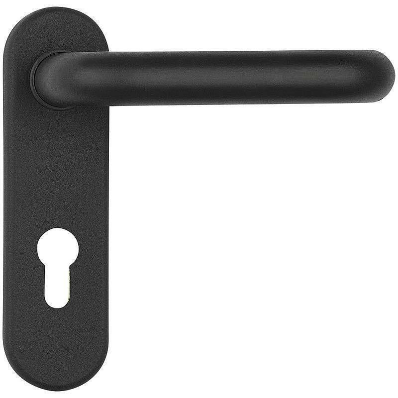 Abus KFG FH-Türbeschlag Drückergarnitur, rund, Drückergarnitur für Feuerschutztüren, Modell Abus KFG | Schildform: Rund