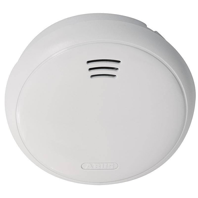 ABUS 10 Jahres Rauchmelder GRWM30500 + Magnet, Rauchmelder - Modell: GRWM30500 | Set-Inhalt: Rauchmelder, Magnetpad | n