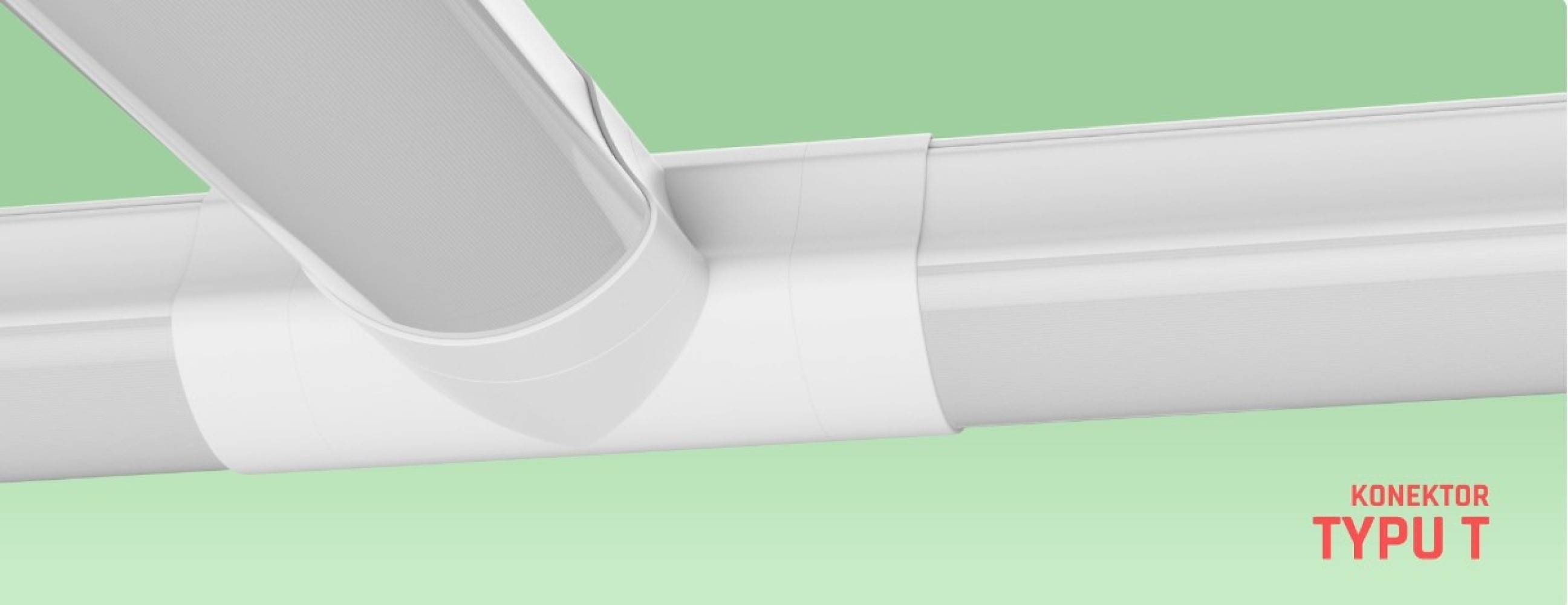 Spectrum LED LIMEA VARIO T Verbinder für Feuchtraumleuchte LIMEA VARIO weiß