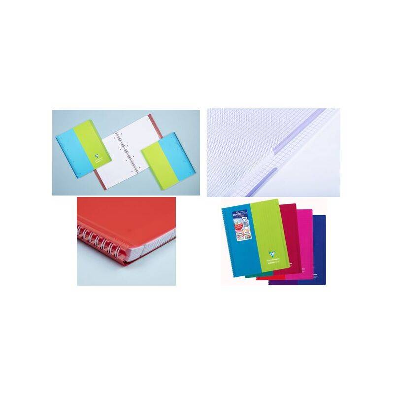 Clairefontaine Cahier KOVERBOOK TWIN, A4+, assorti