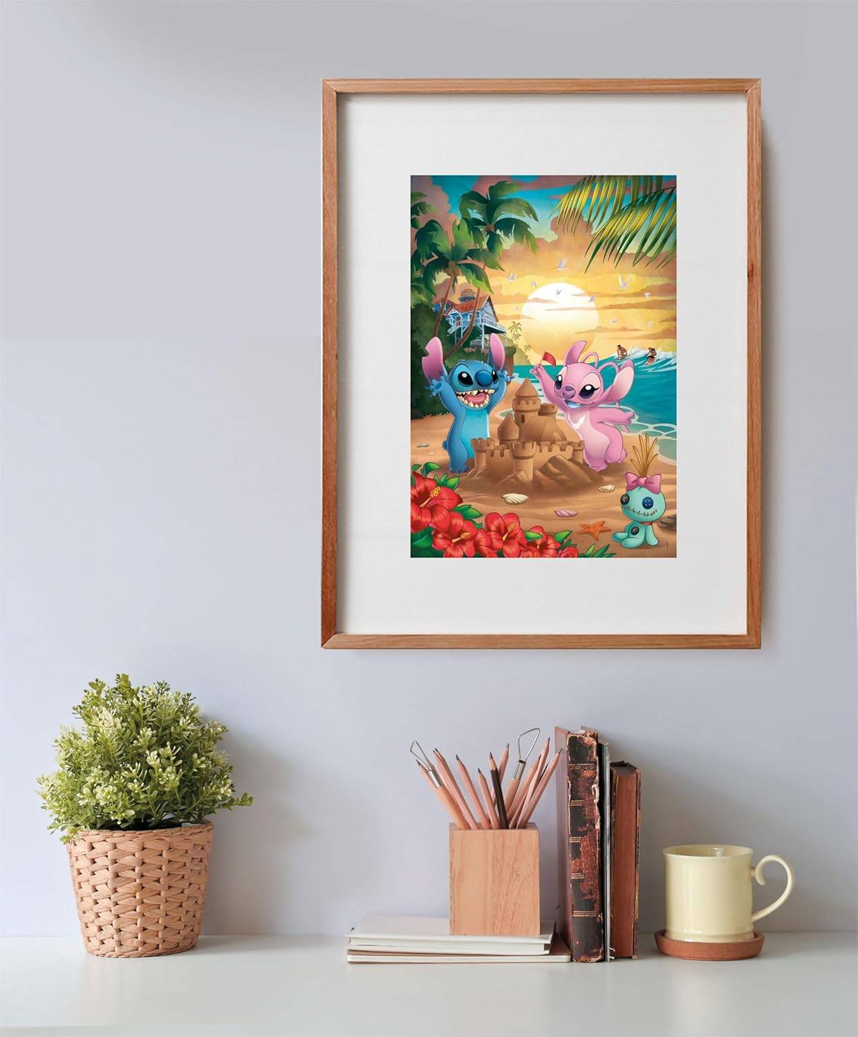 Clementoni 35547 - Disney Angel & Stitch - 500 Teile Puzzle