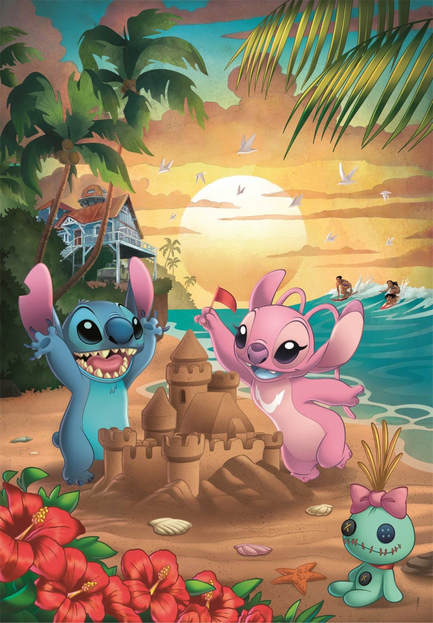 Disney Stitch Puzzle 500Stü ck