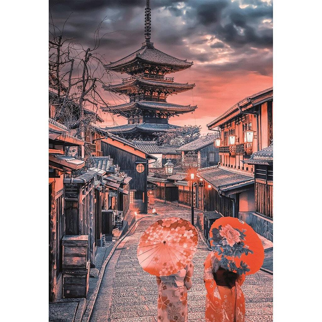 Hochwertige Abend in Kyoto Puzzle 500pcs