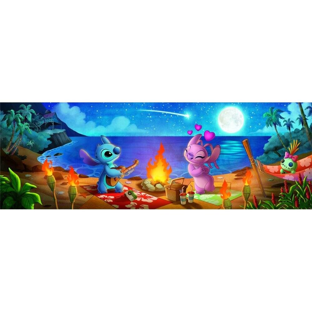 Disney Stitch Panorama-Puzzle 1000Stü ck