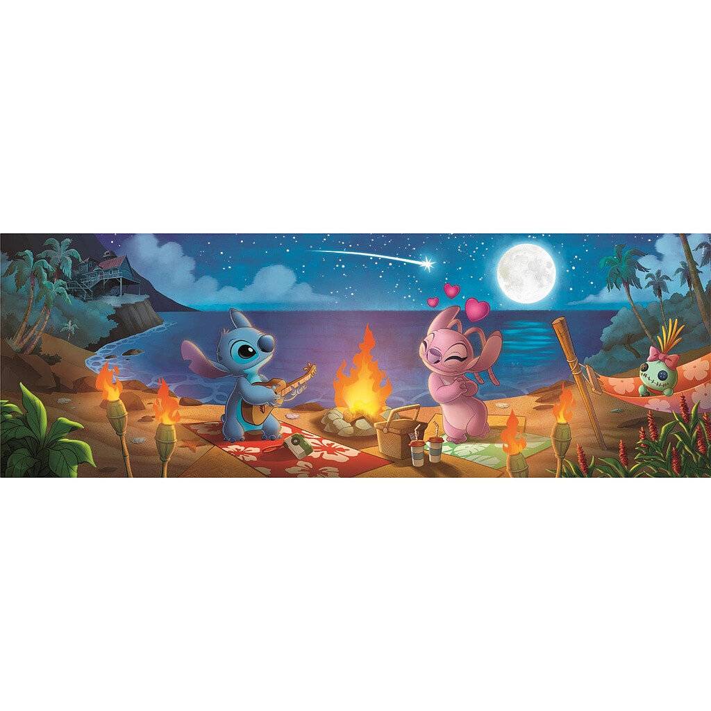 Disney Stitch Panorama-Puzzle 1000Stü ck