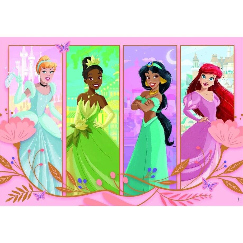 Disney Prinzessin 2x60-teiliges Puzzle Clementoni