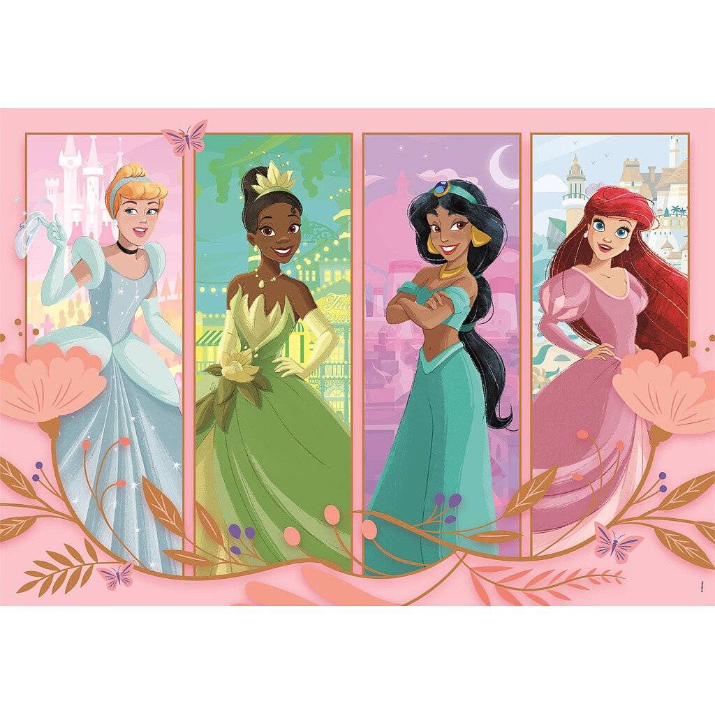 Disney Prinzessin 2x60-teiliges Puzzle Clementoni