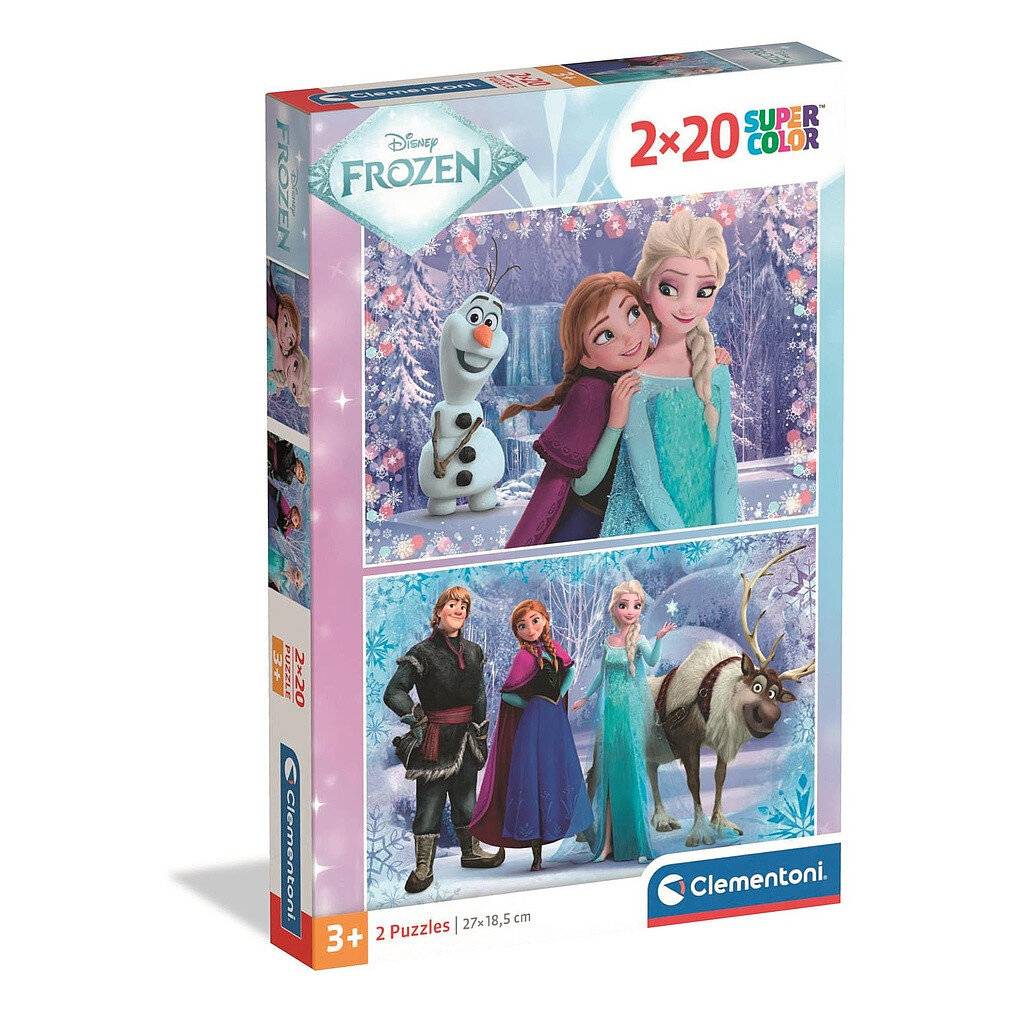 Disney Eiskönigin 2x60 Stk. Puzzle Clementoni