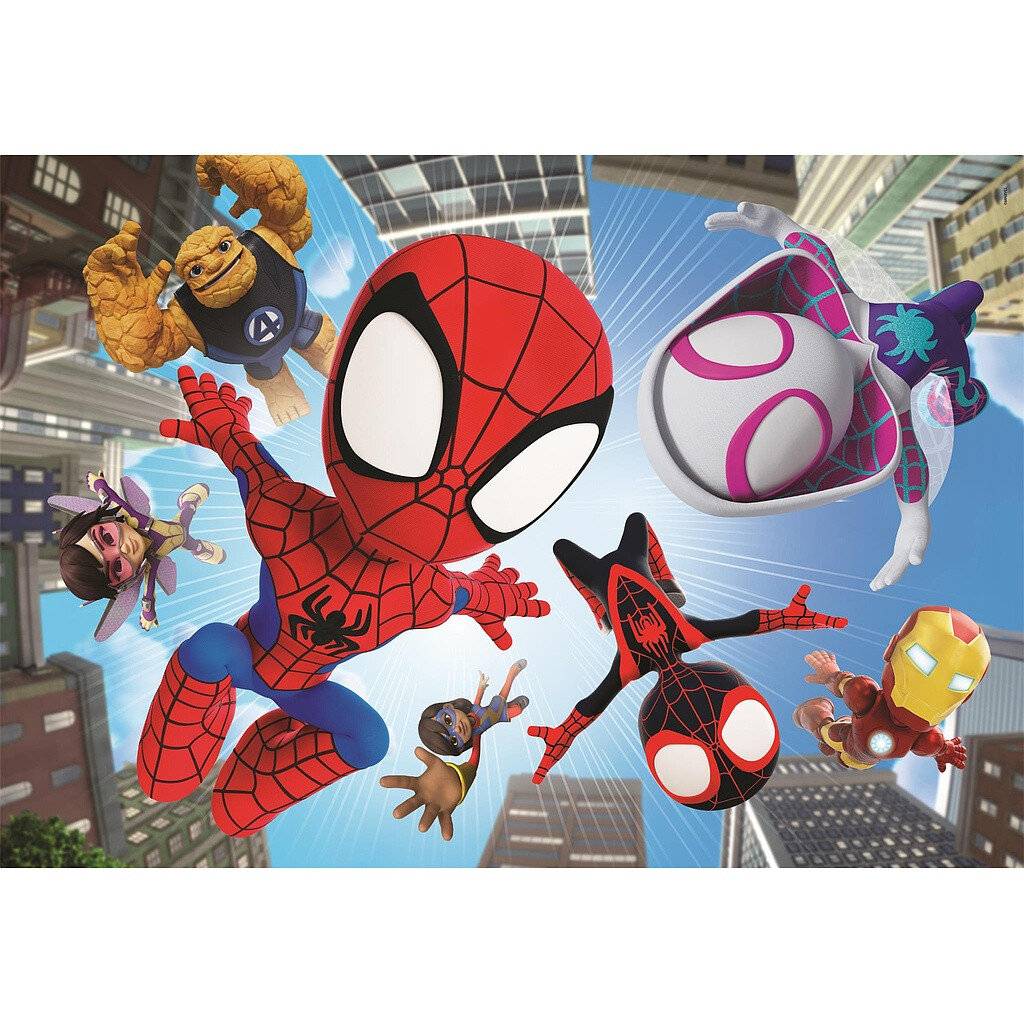 Spiderman Spidey 104-teiliges Maxi-Puzzle Clementoni
