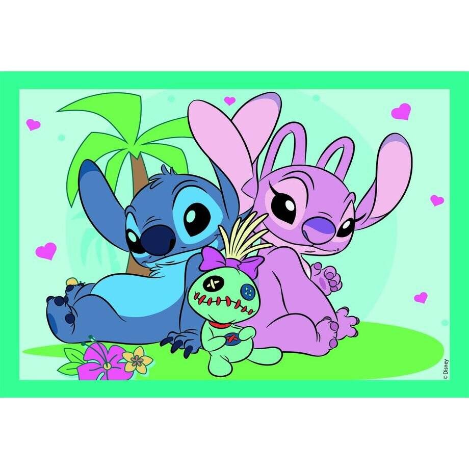 Disney Lilo und Stitch 4-in-1 Puzzle Clementoni