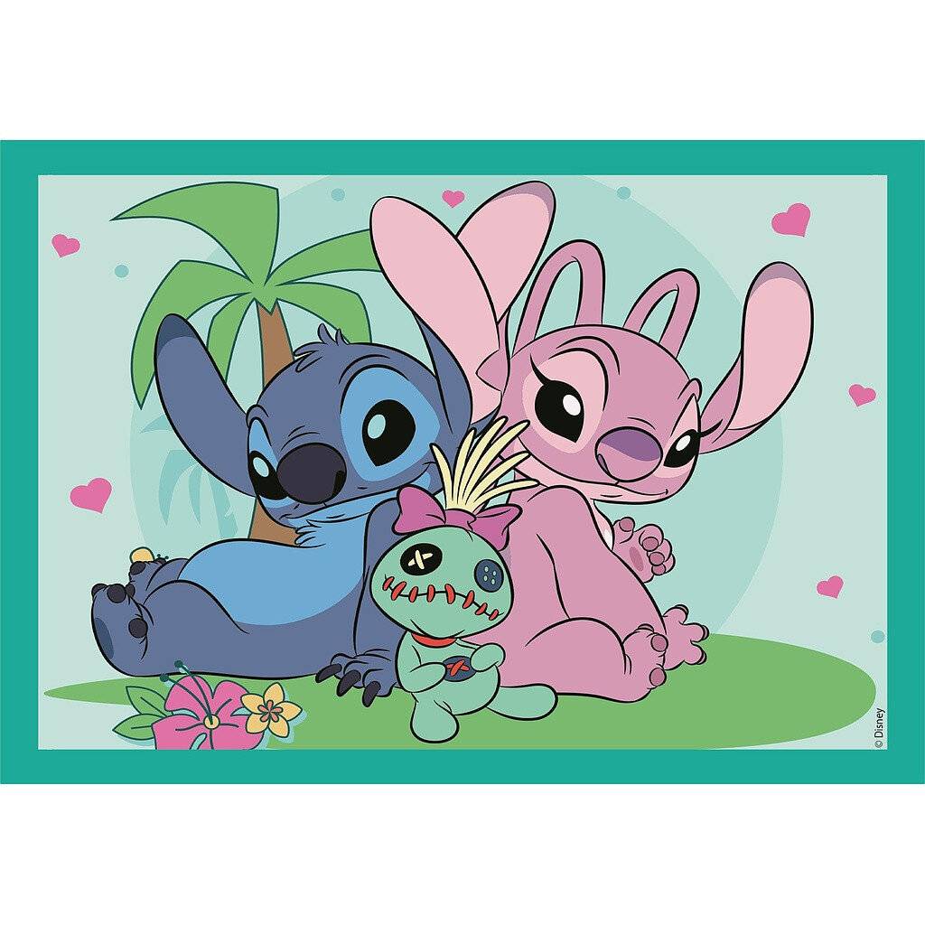 Disney Lilo und Stitch 4-in-1 Puzzle Clementoni