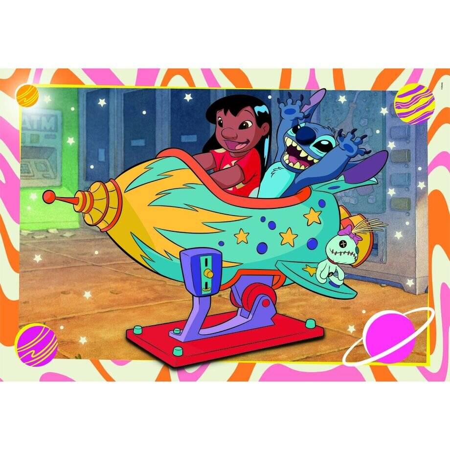 Disney Stitch Puzzle 2x60 Stü ck