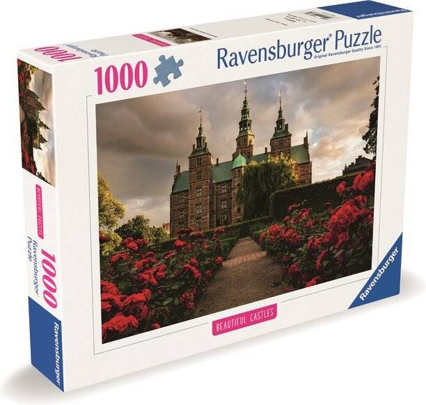 RAVENSBURGER Puzzle Impozantní hrady a zámky: Rosenborg, Dánsko 1000 dílků