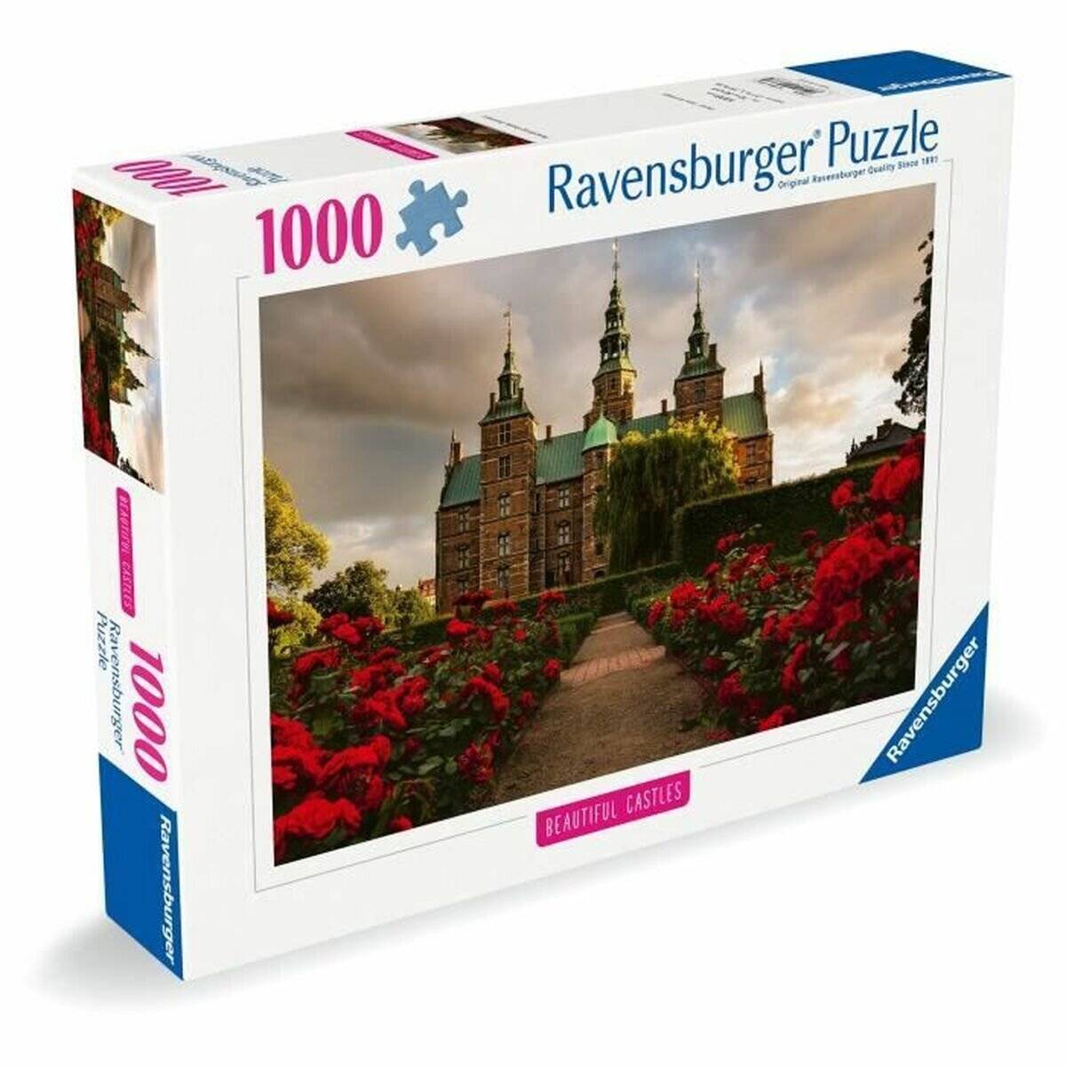 RAVENSBURGER Puzzle Impozantní hrady a zámky: Rosenborg, Dánsko 1000 dílků