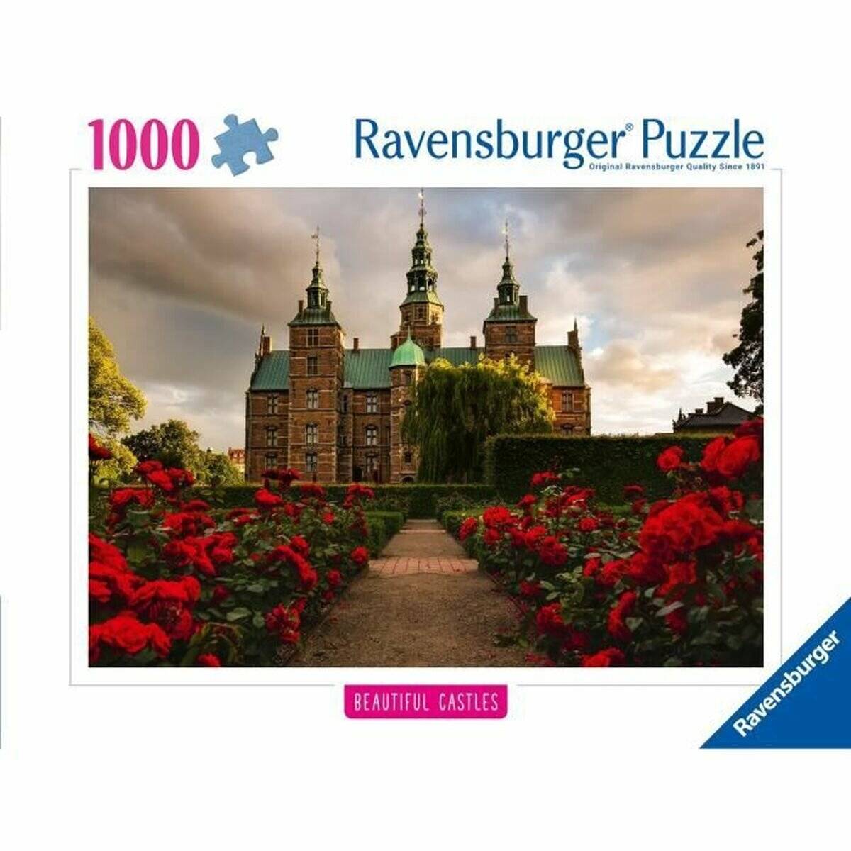 RAVENSBURGER Puzzle Impozantní hrady a zámky: Rosenborg, Dánsko 1000 dílků