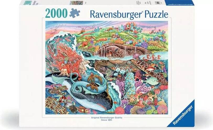 RAVENSBURGER Puzzle Př íbě hy z hlubin 2000 dílků