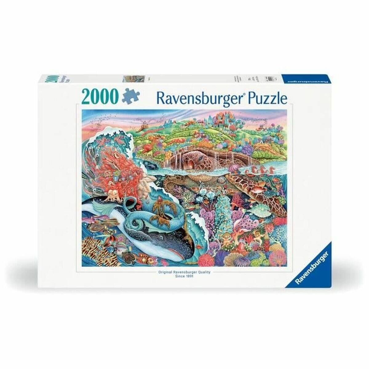 RAVENSBURGER Puzzle Př íbě hy z hlubin 2000 dílků