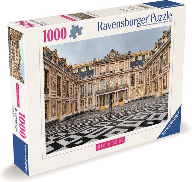 RAVENSBURGER Puzzle Impozantní hrady a zámky: Versailles, Francie 1000 dílků