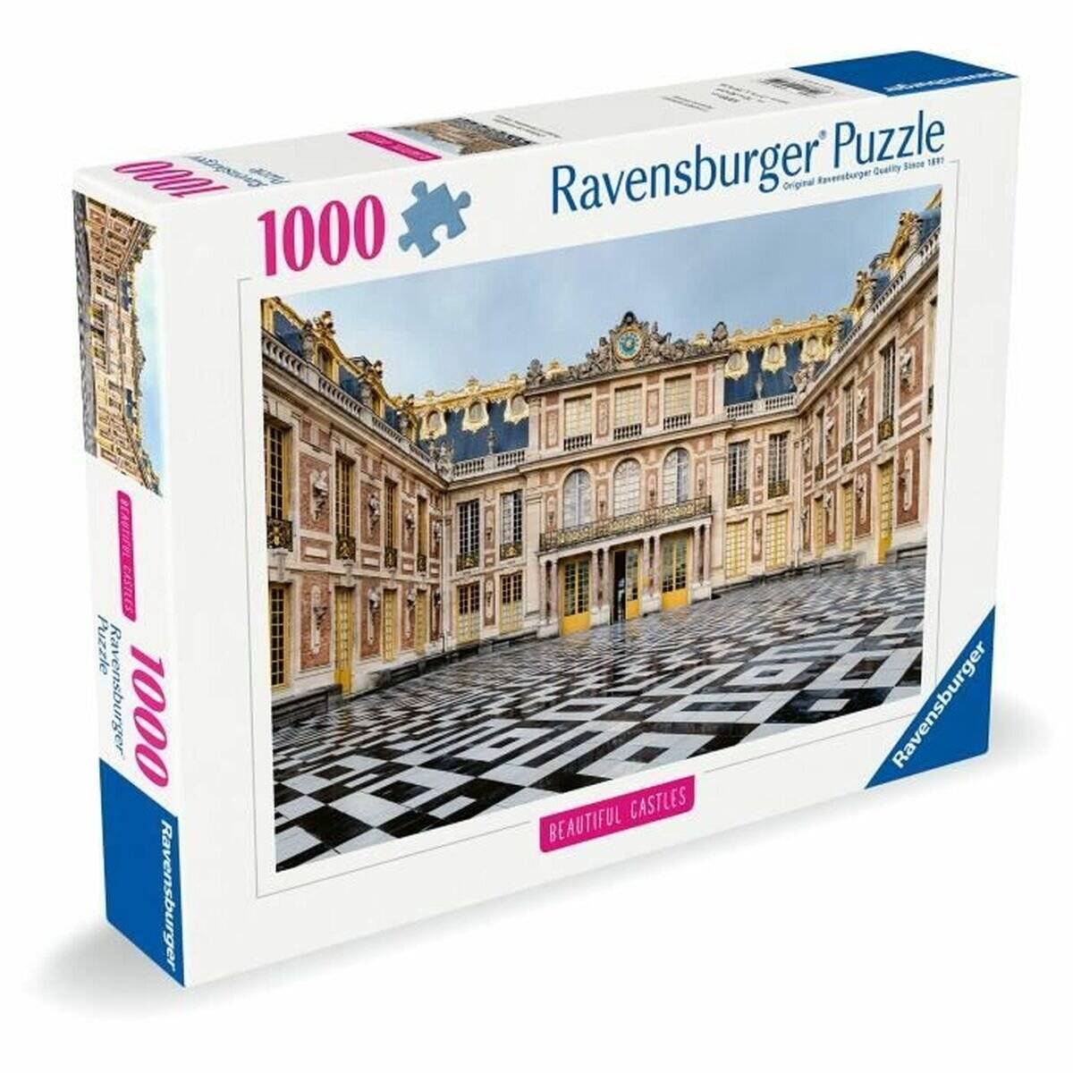 RAVENSBURGER Puzzle Impozantní hrady a zámky: Versailles, Francie 1000 dílků