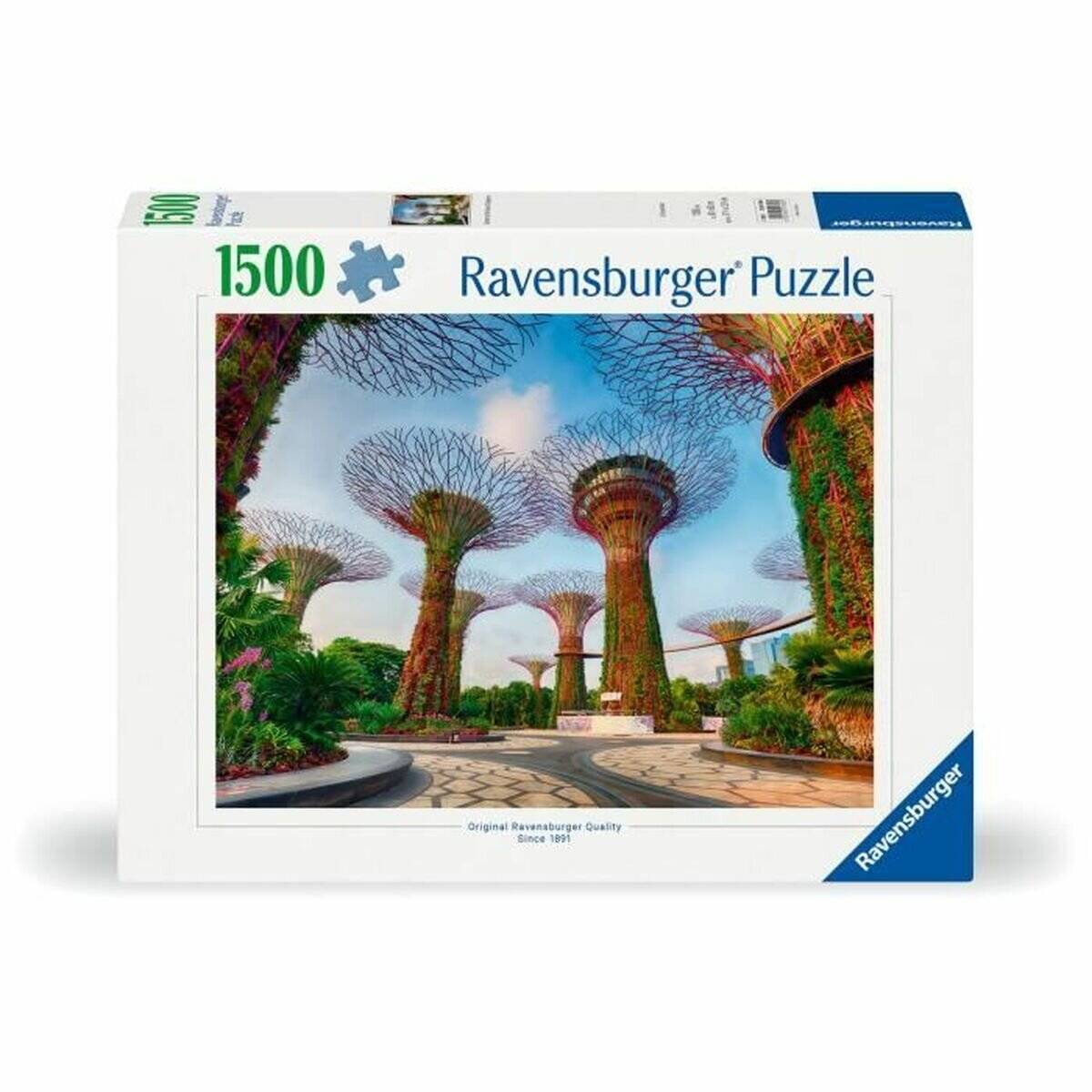RAVENSBURGER Puzzle Super stromy v Singapuru 1500 dílků