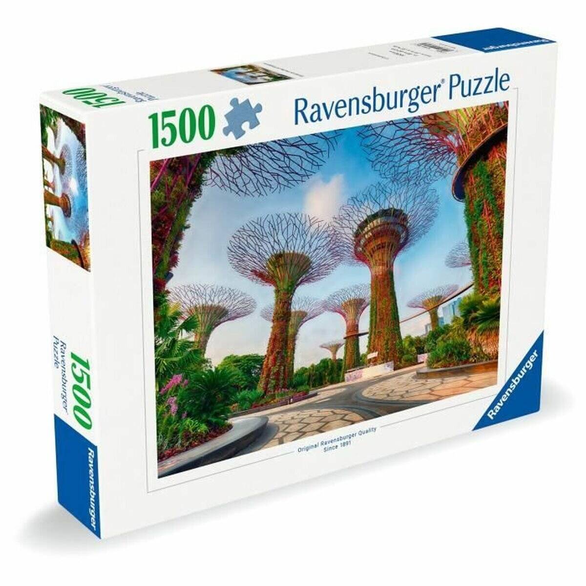 RAVENSBURGER Puzzle Super stromy v Singapuru 1500 dílků