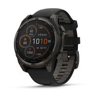 Garmin Sportuhr Fenix 8 Solar Sapphire Schwarz