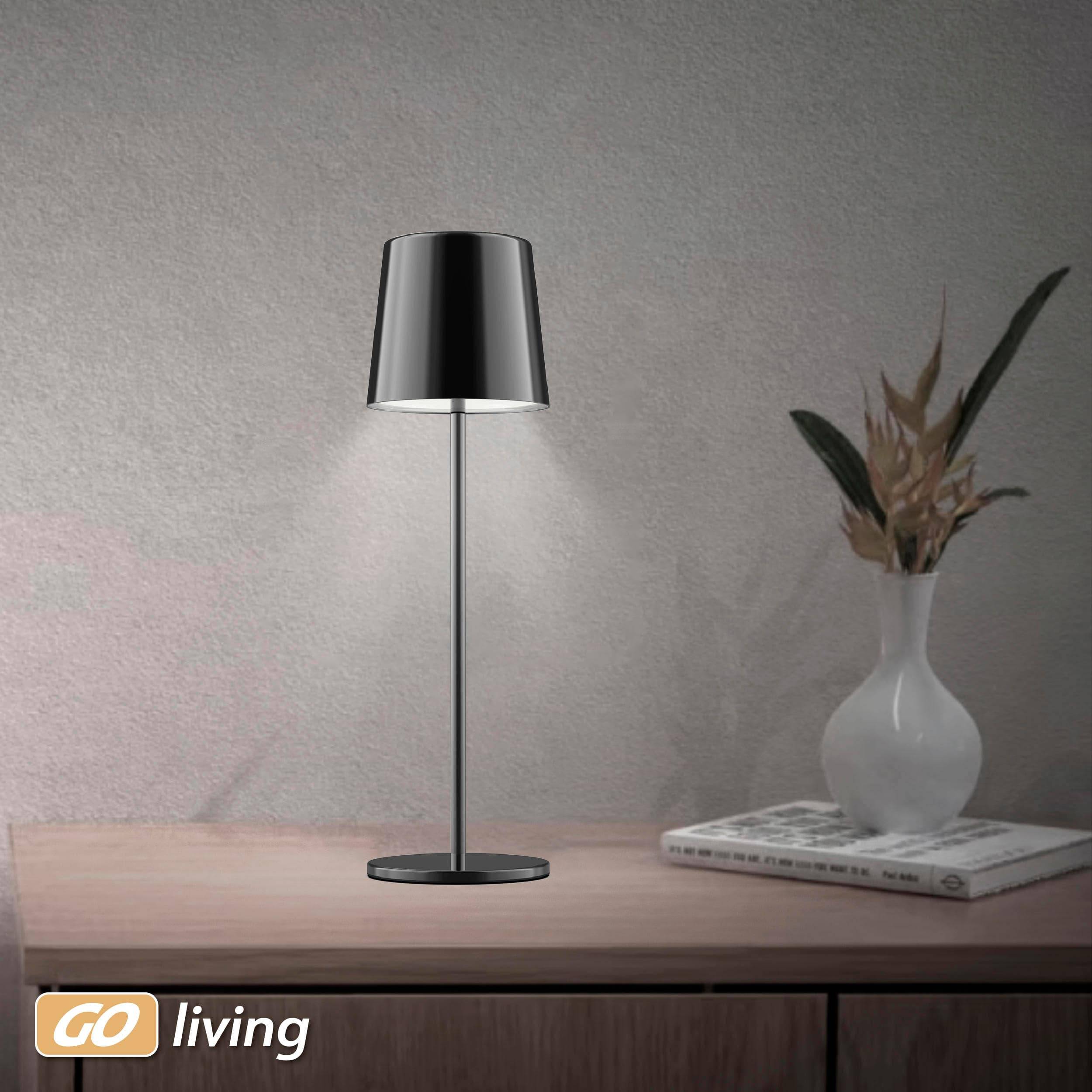 MÜLLER-LICHT LED-Akku-Tischleuchte Holly, 3 W, 300 lm, schwarz