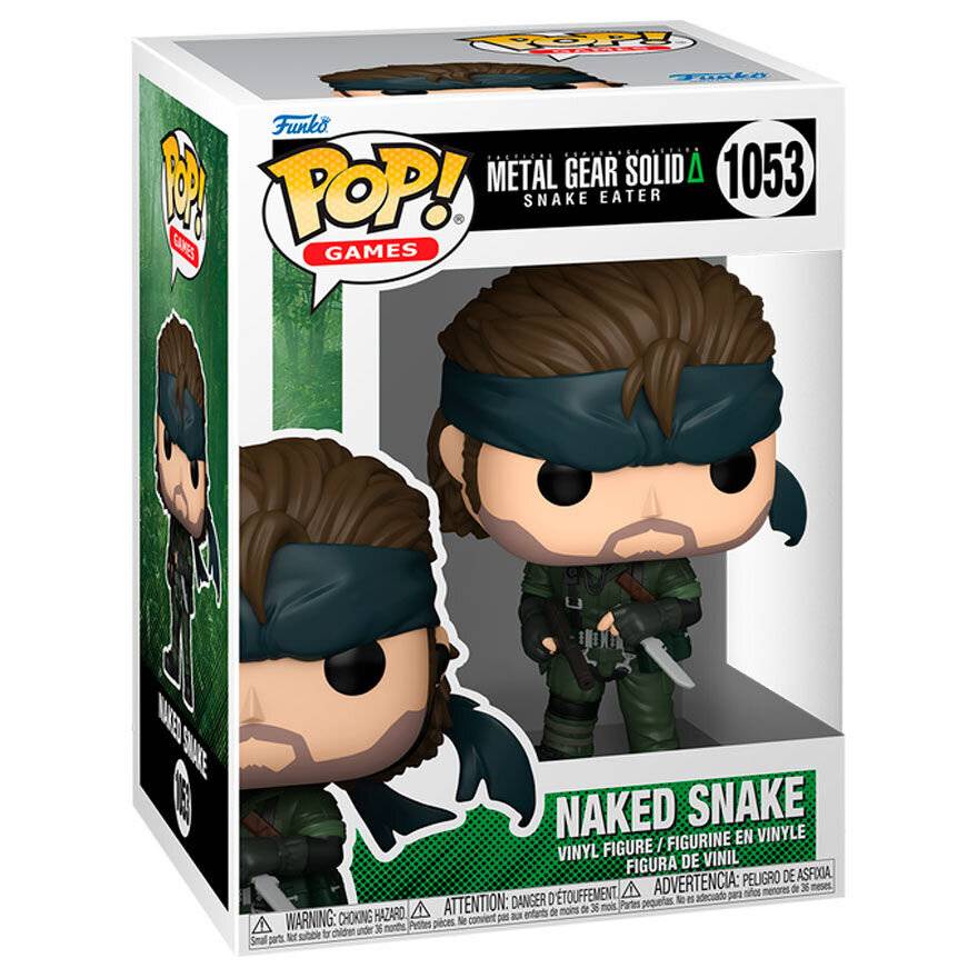 Metal Gear POP! Games Vinyl Figur Naked Snake 9 cm
