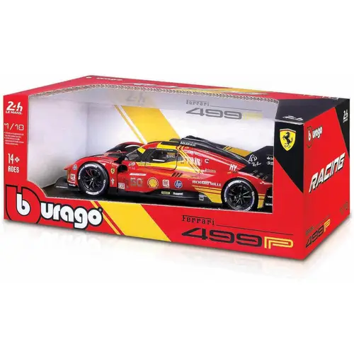 Bburago 18-16303 - Modellauto - Ferrari 499P LMH #50 '24 (Maßstab 1:18) Sammler Auto Motorsport Bburago 18-16303 - Modellauto - Ferrari 499P LMH #50 '24 (Maßstab 1:18) Sammler Auto Motorsport