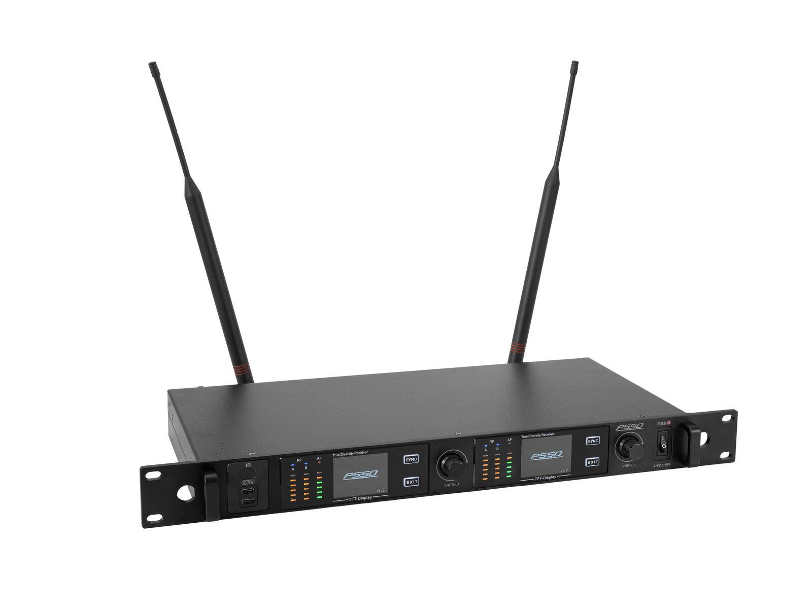 PSSO PXS TWO 2-Kanal True Diversity Empfänger 470-510 MHz