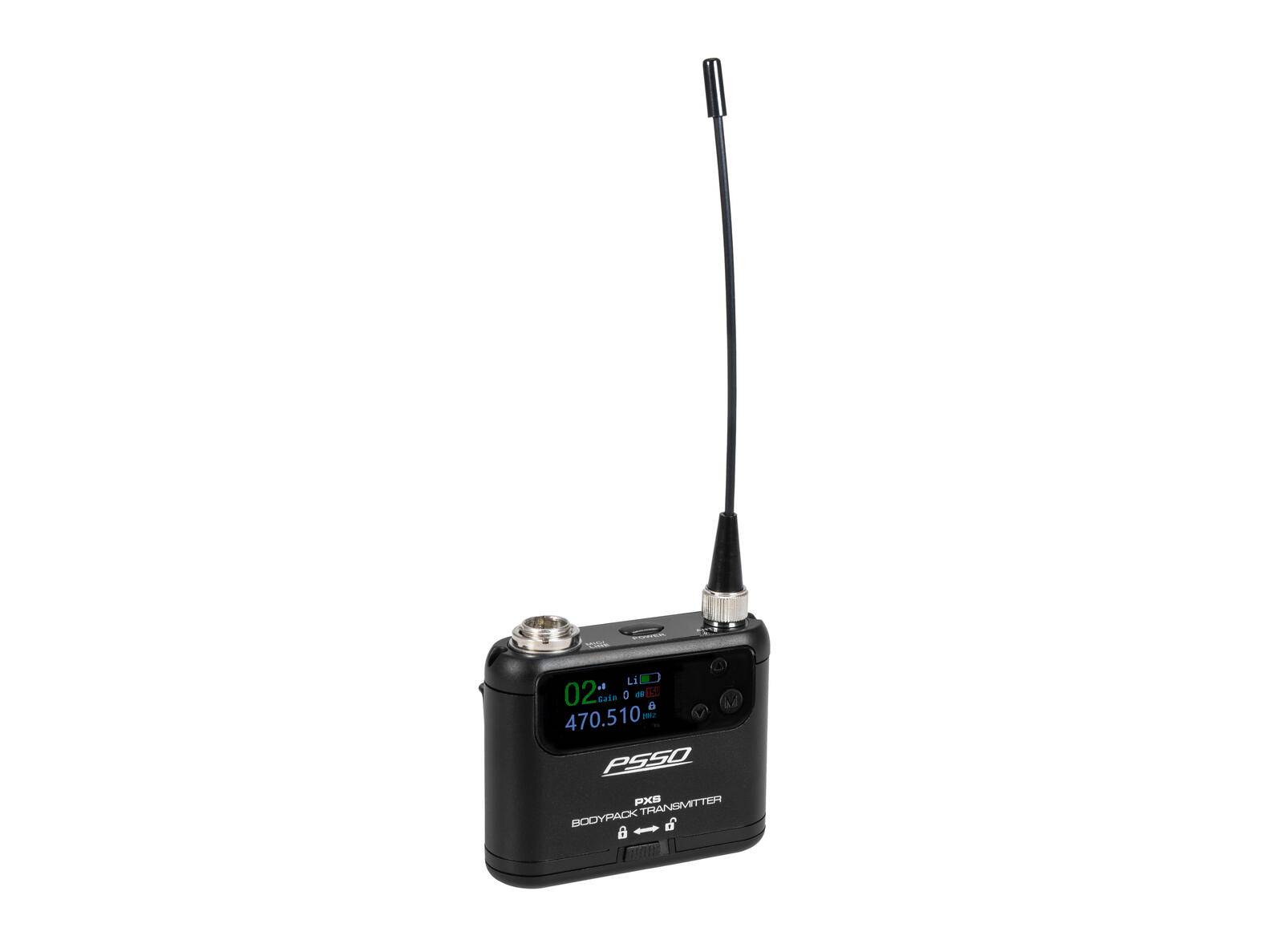 PSSO PXS Mini-Taschensender 470-510 MHz